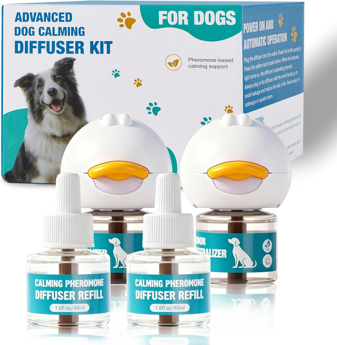 Dog Calming Diffuser, Calming Pheromones Diffuser Kit Pheromone