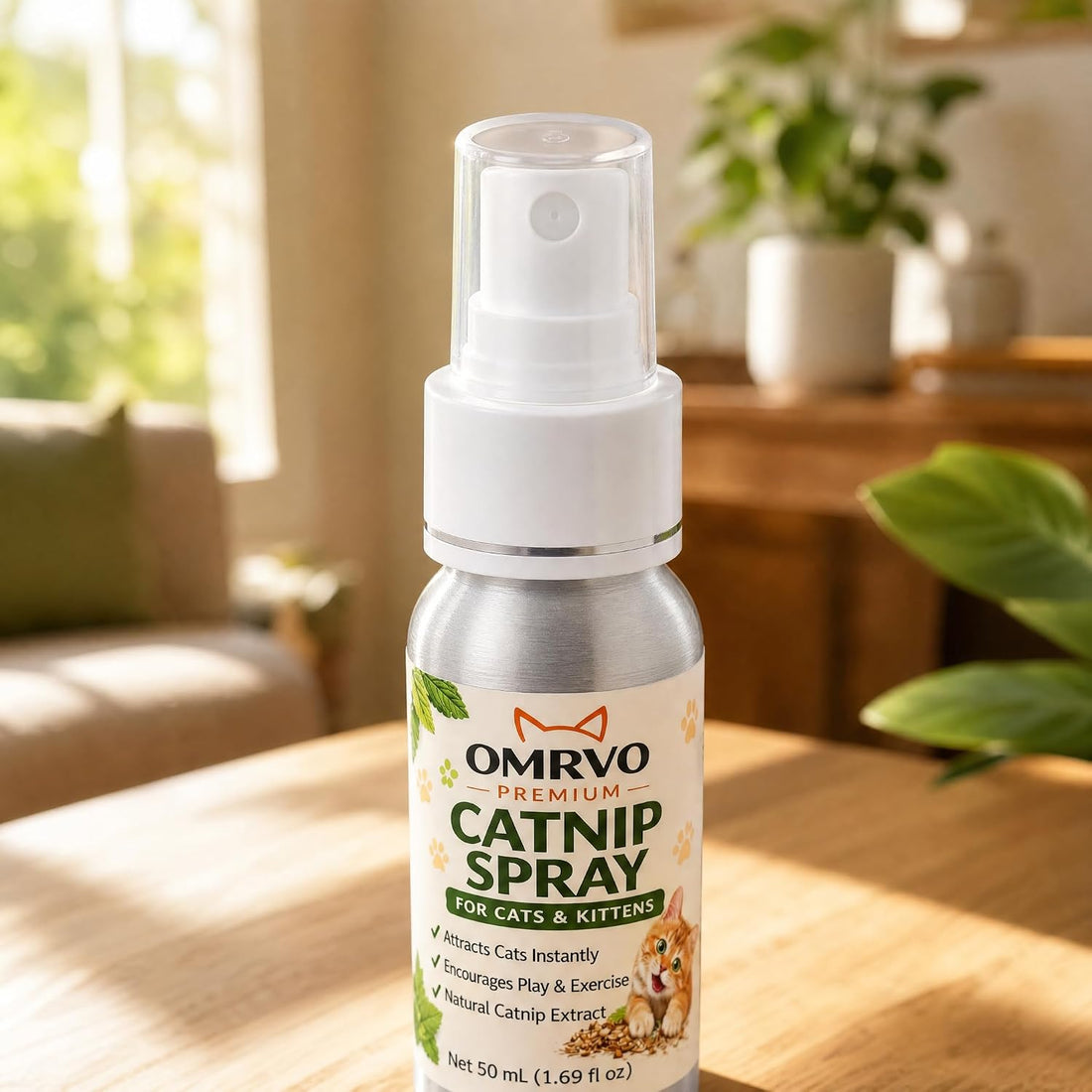OMRVO Catnip Spray for Cats & Kittens