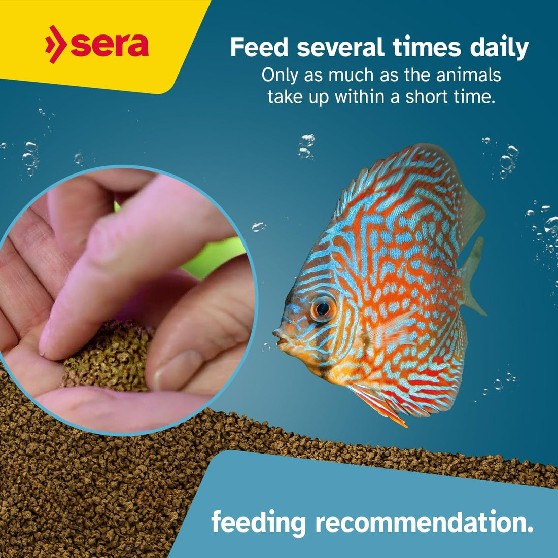 Sera Discus Prob Granules 4 oz | Discus Fish Food with Probiotics
