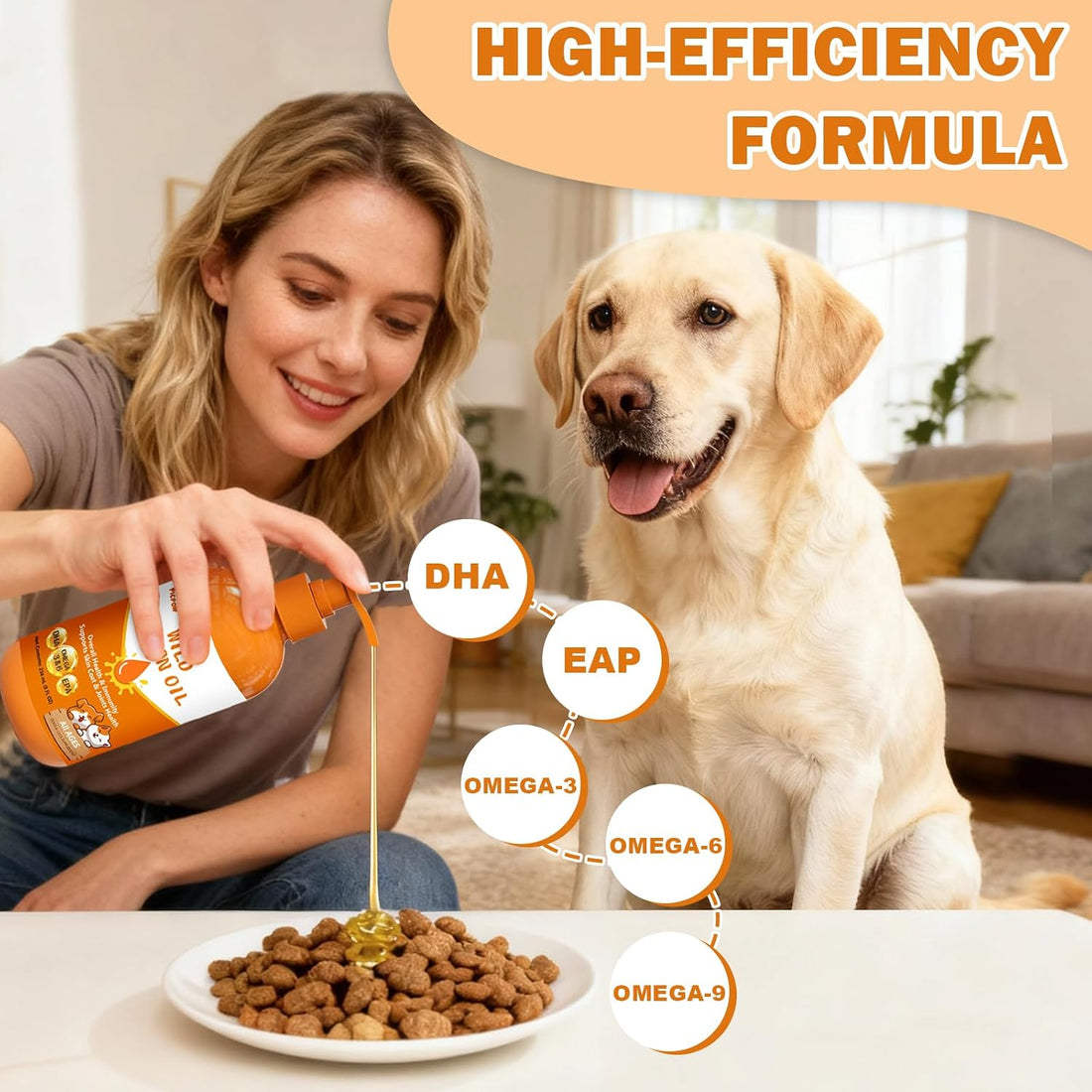 Wild Alaskan Salmon Oil for Dogs & Cats