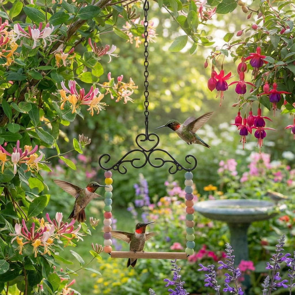 Hummingbird Swing & Perch for Outdoor