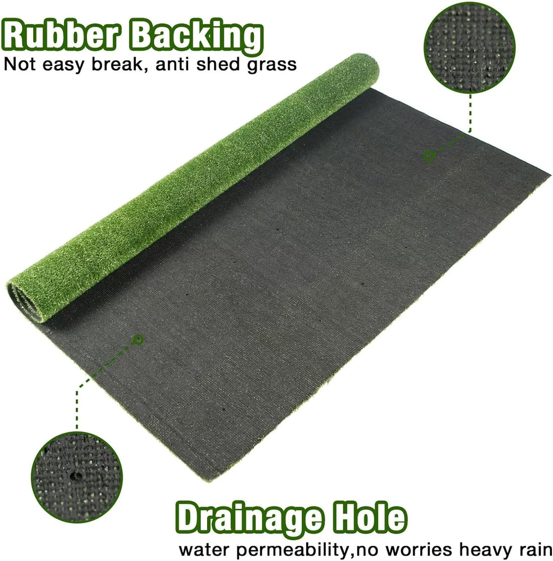 GLOBREEN Fake Grass Pee Pads for Dogs Potty