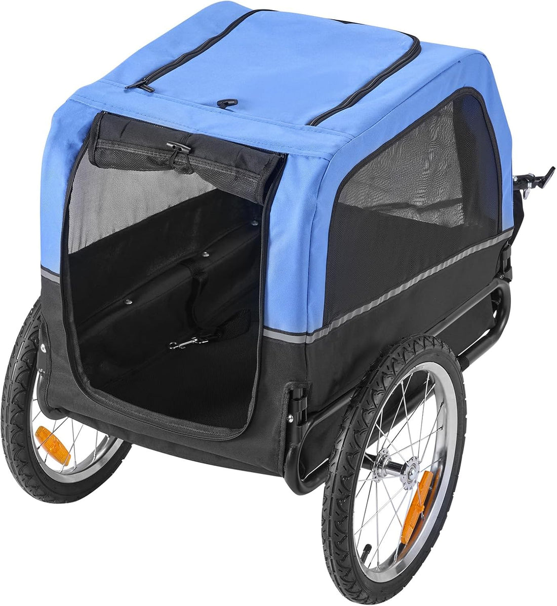 VEVOR Dog Bike Trailer, Supports up to 66 lbs