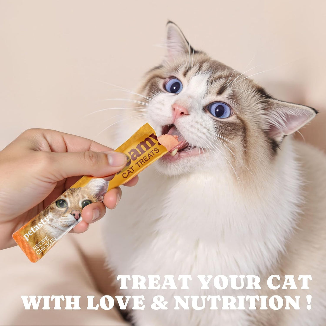 Lickable Cat Treats, Creamy Puree, Variety Pack, 20 Tubes, 0.5oz