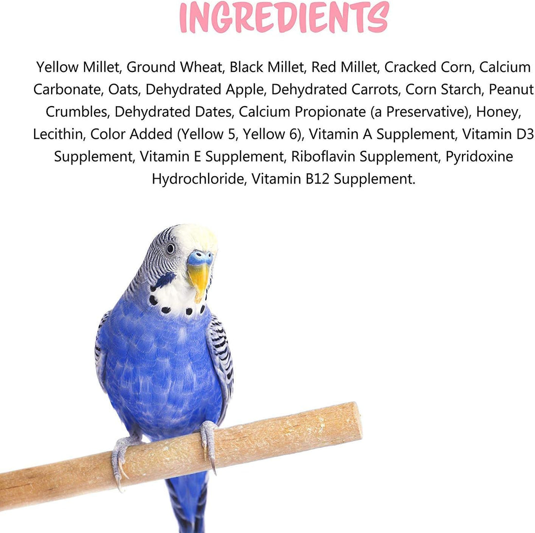 Vitakraft 3 Pack of Harvest Apple Crunch Sticks for Parakeets