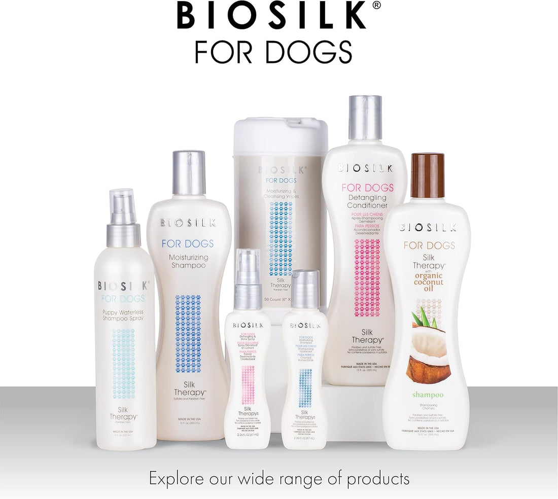 BioSilk for Dogs Silk Therapy Dog Detangling Conditioner
