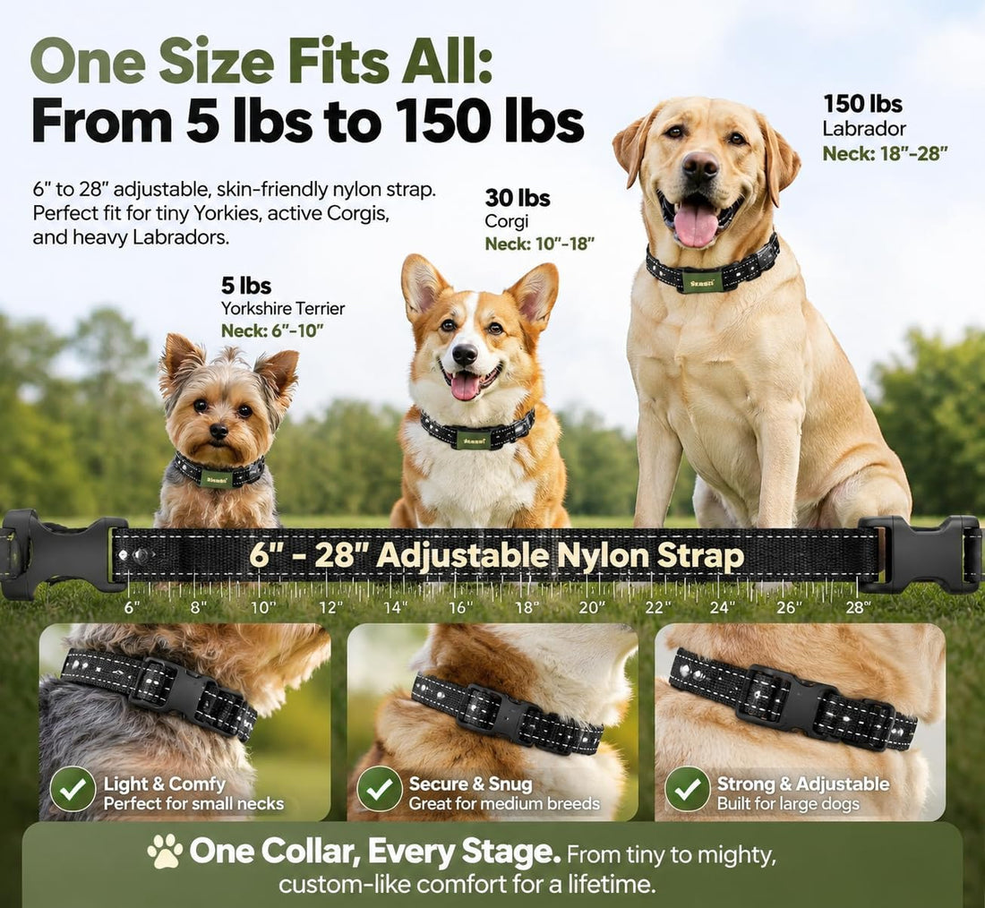 Training Collar for Dogs with Remote Control, Green