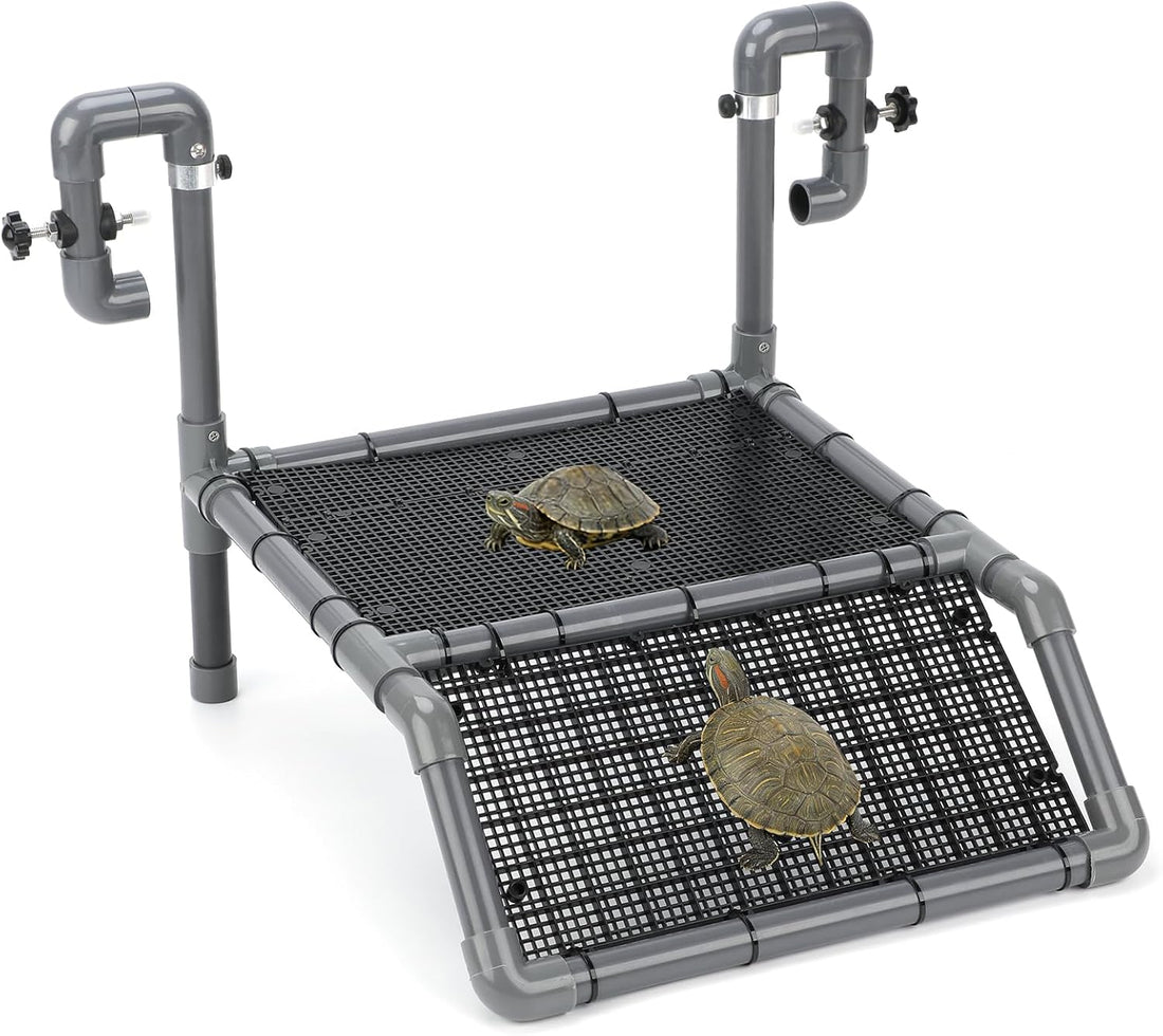 SKARUS Large Hanging Turtle Basking Platform for 55-150 Gallon Tanks