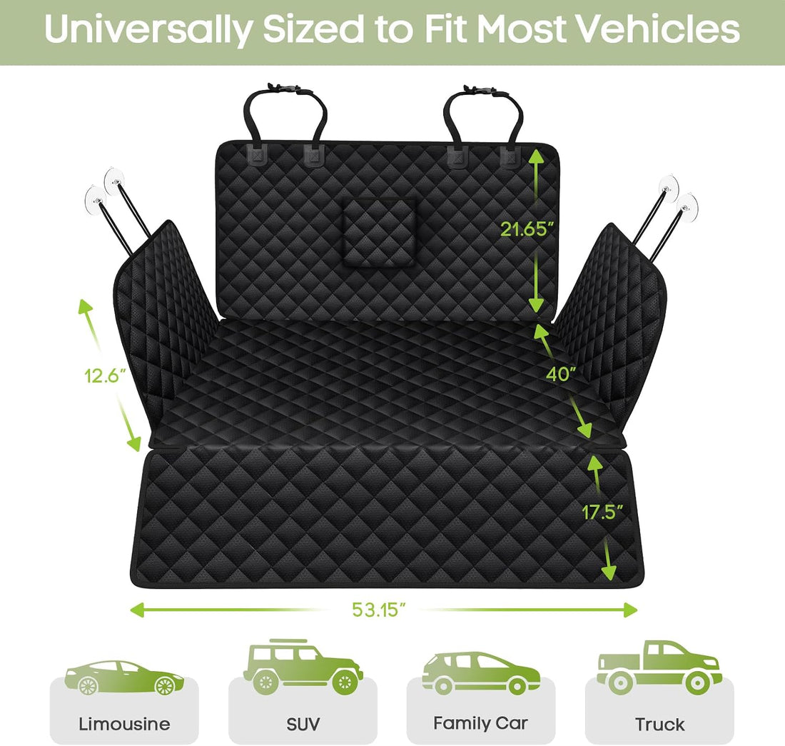 SUV Cargo Liner for Dogs, Waterproof Pet Trunk Cover for SUVs