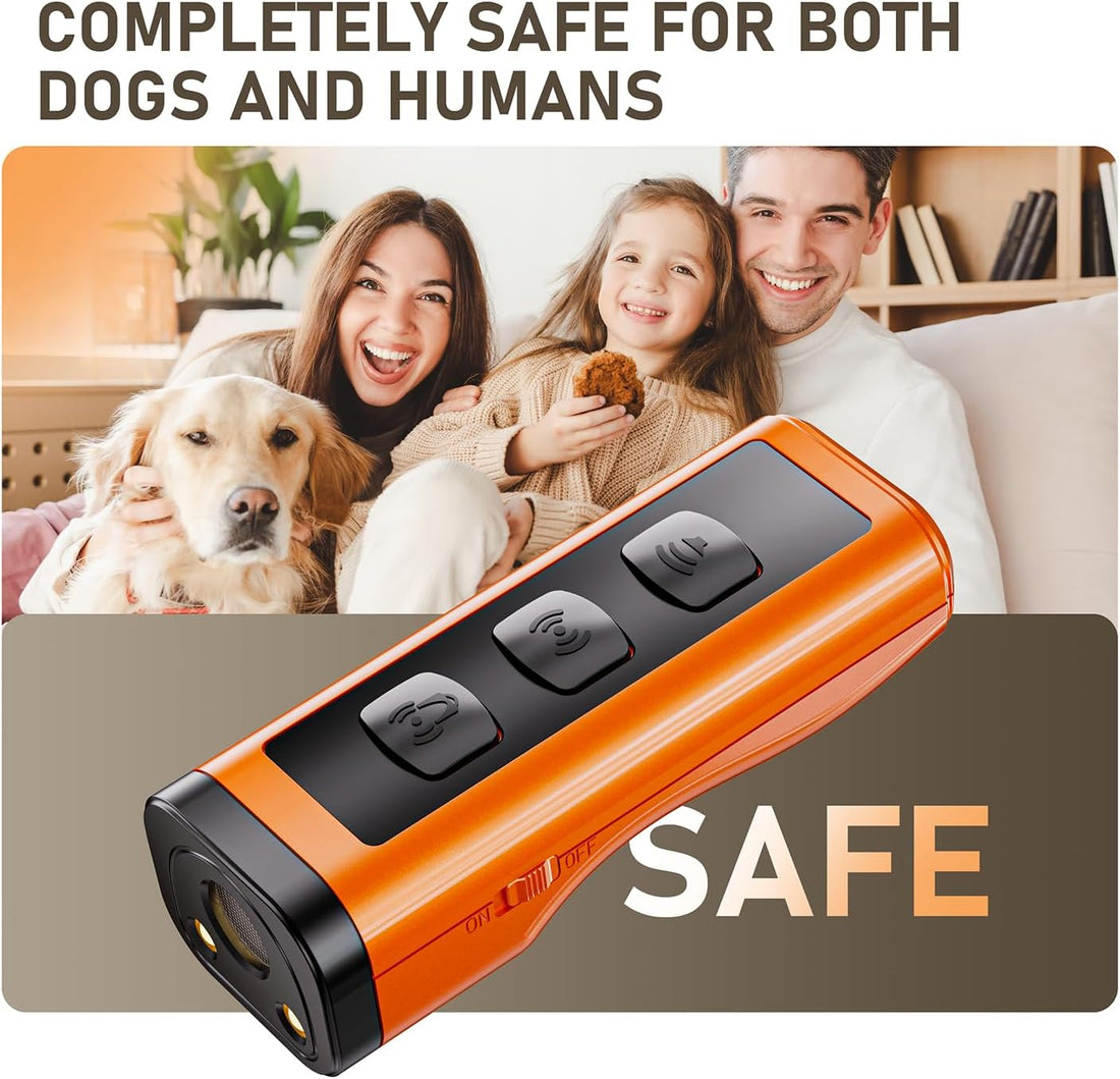 Dog Bark Deterrent Devices Rechargeable Anti-Barking Device for Dogs