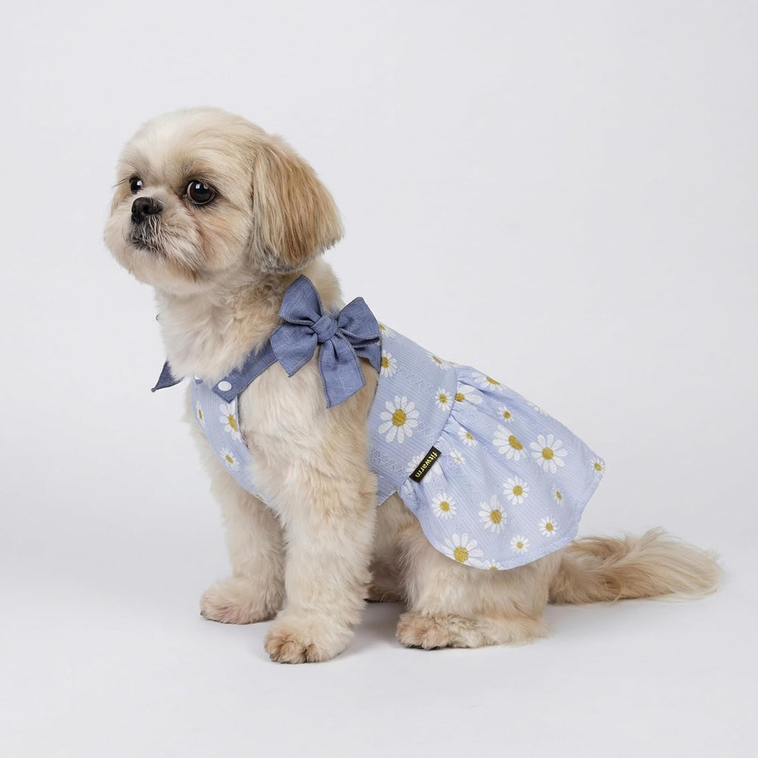 Fitwarm Daisy Dog Dress, Elegant Summer Clothes for Small Dogs Girl