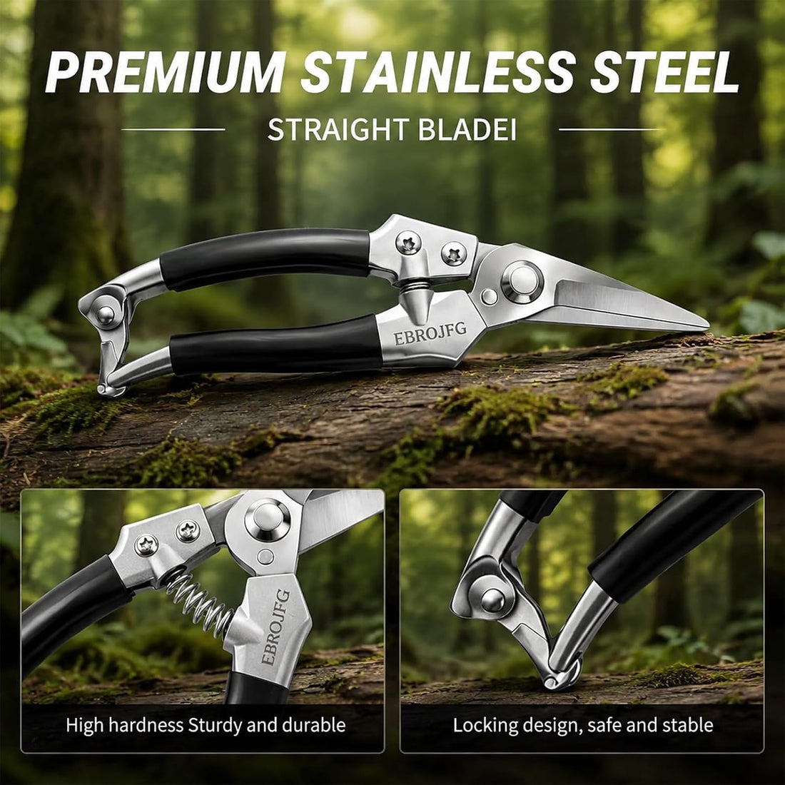 Goat Hoof Trimmers Sheep Shears Kit and Farrier Shears pruning shears
