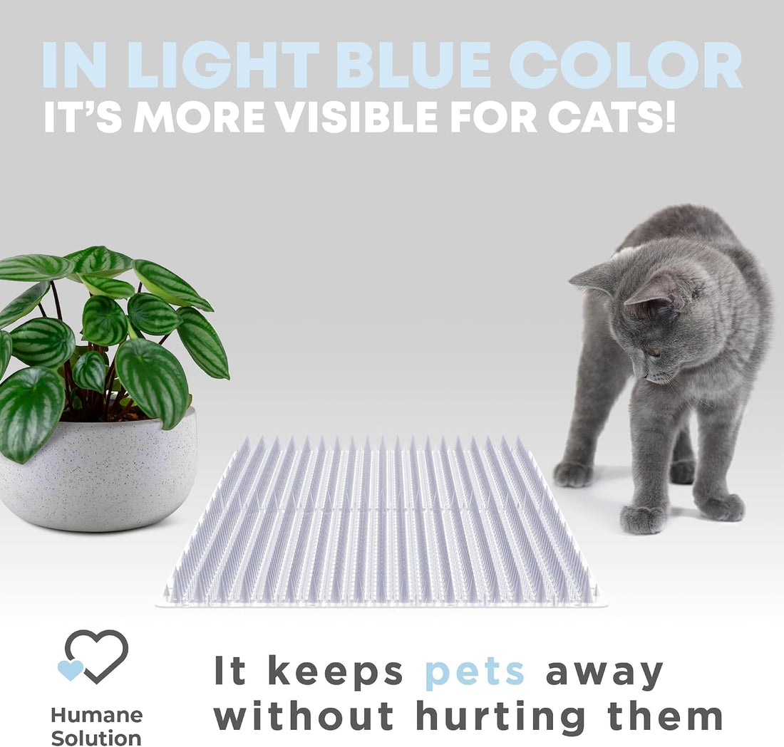 Petfolio 12 Pack Upgraded Scat Mat For Cats