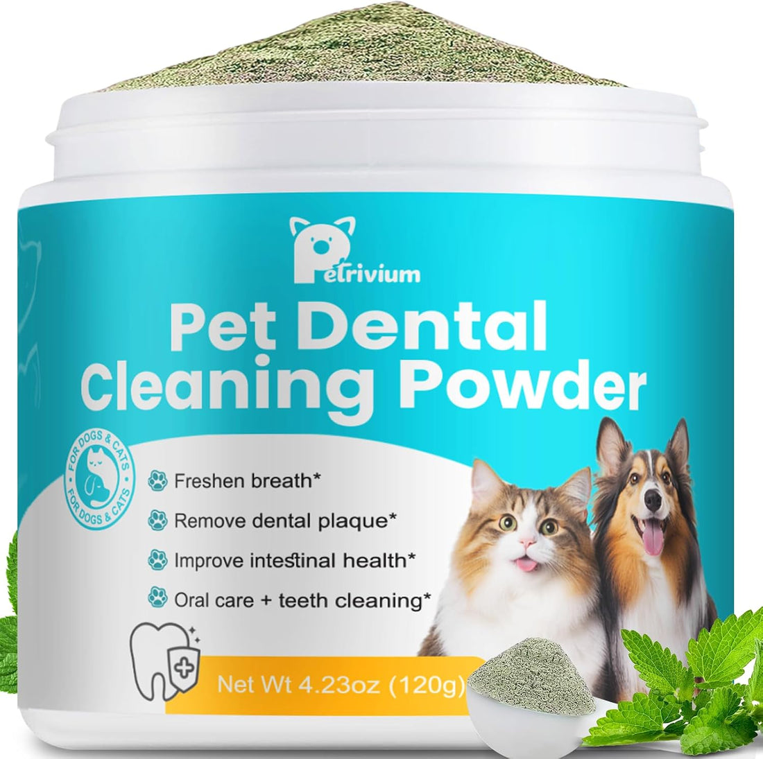 Dental Powder for Dogs, Dog Teeth Cleaning Powder