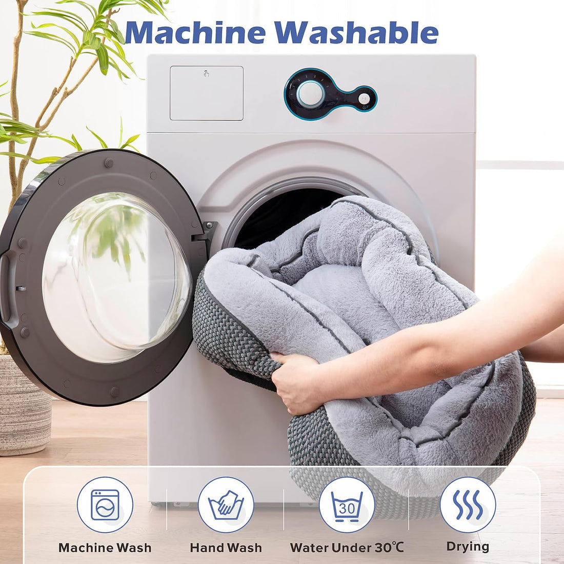 INVENHO Medium Dog Beds for Medium Dogs Washable