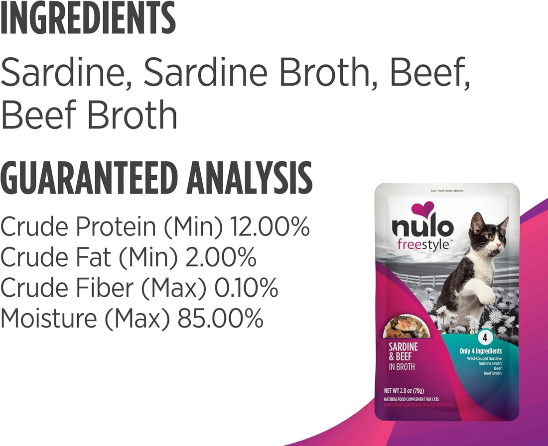 Nulo Freestyle Cat & Kitten Wet Cat Food Pouch