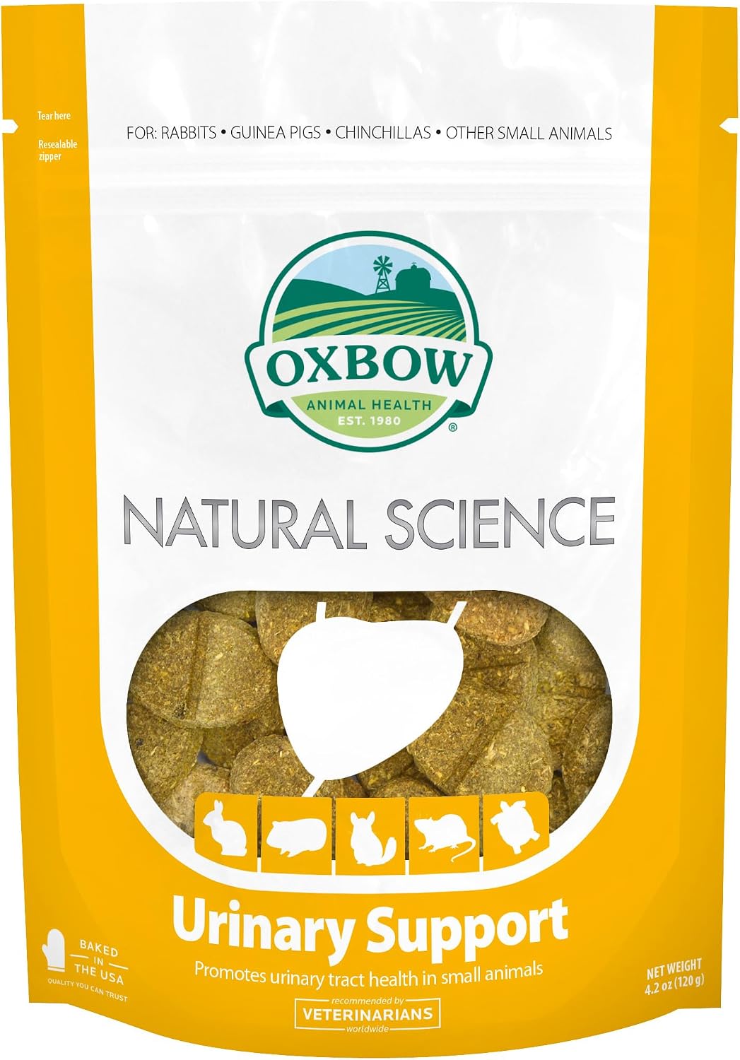 Oxbow Natural Science Urinary Supplement for Rabbits & Guinea Pigs