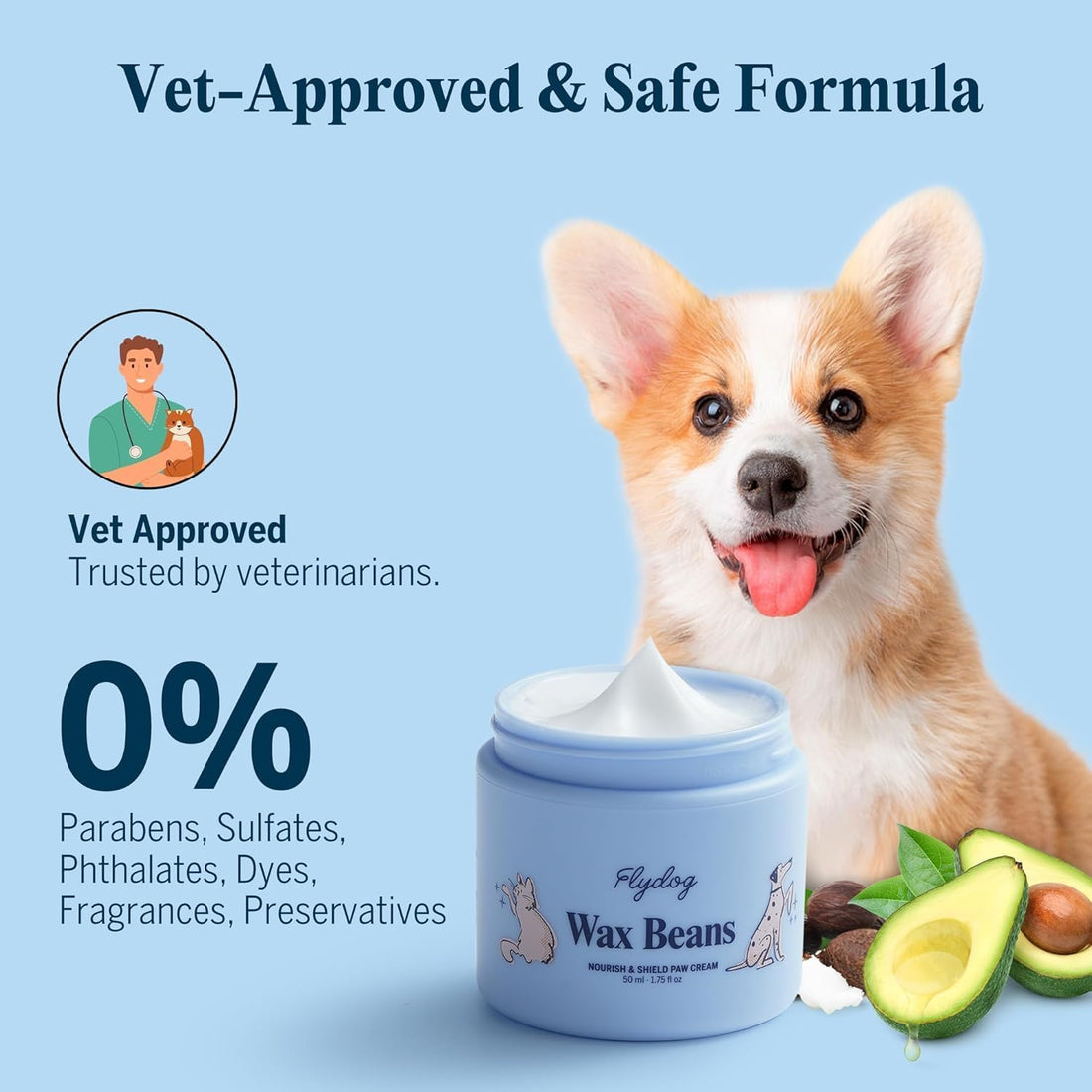 Flydog Lick-Safe Dog Paw Cream