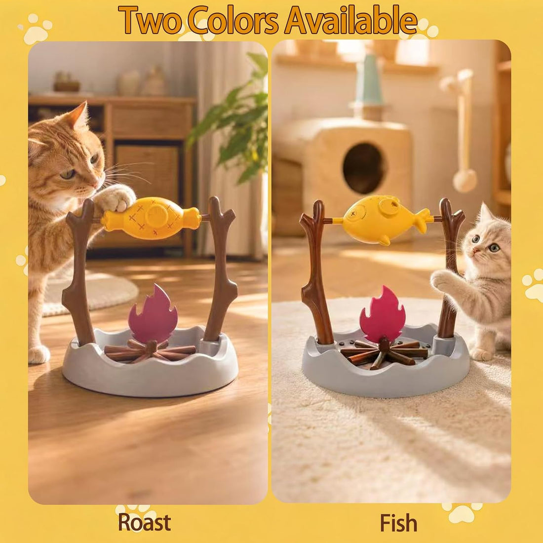 Cat Slow Feeder, Interactive Cat Puzzle Toy Treat Dispenser