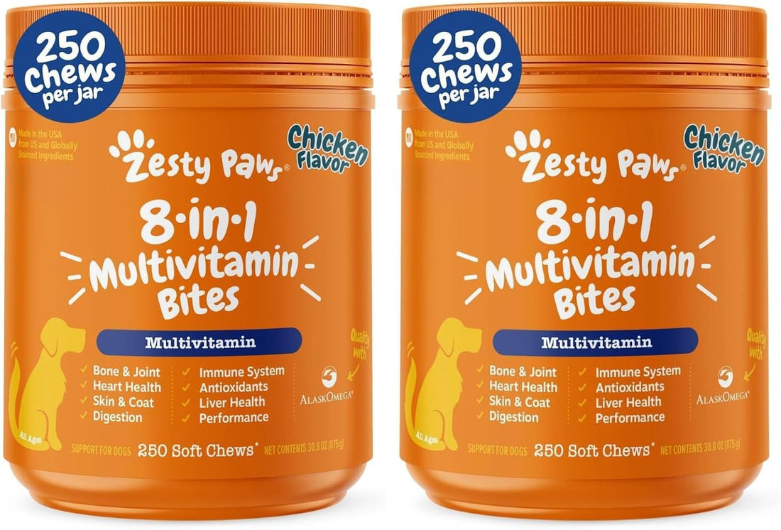 Zesty Paws NAD+ Senior Dog Supplement - Healthy Aging, 60 Capsules