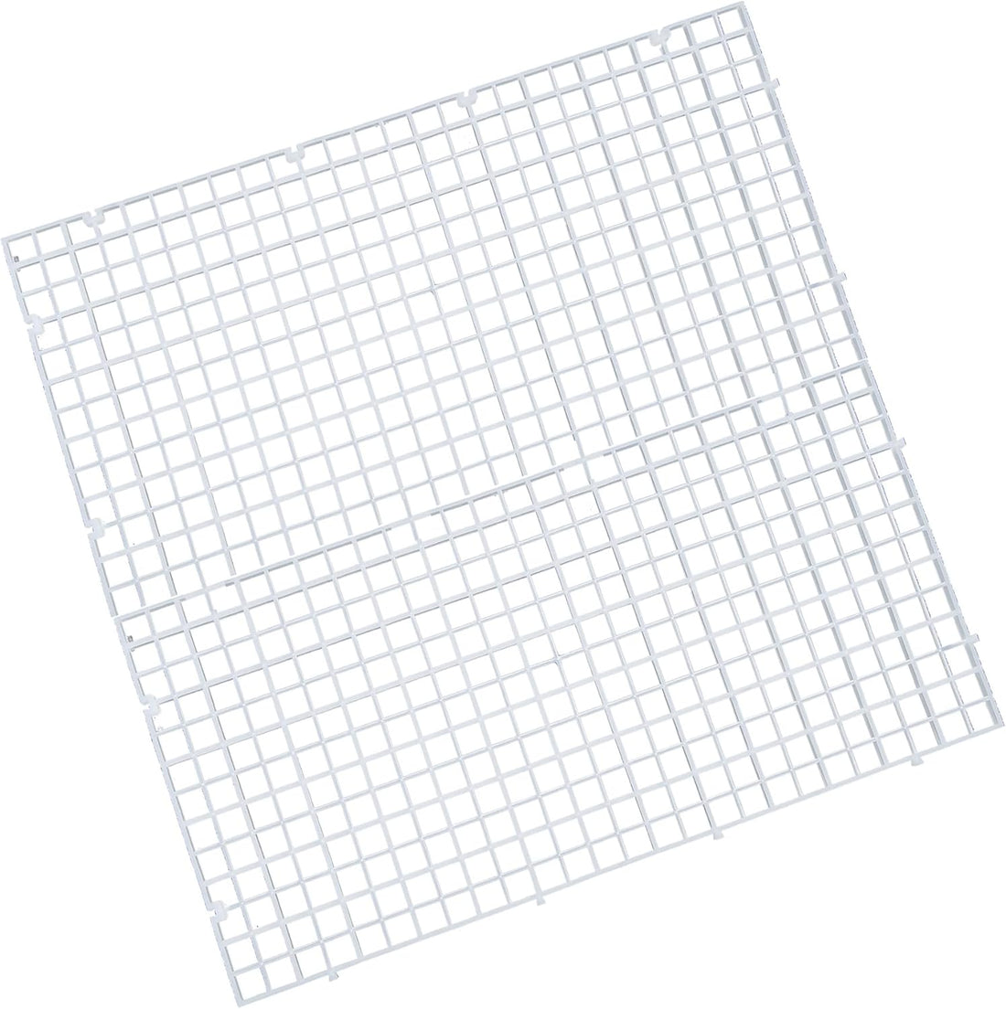 ALEGI Aquarium Plastic Grid Divider Tray Egg Crate, 2 Pcs L