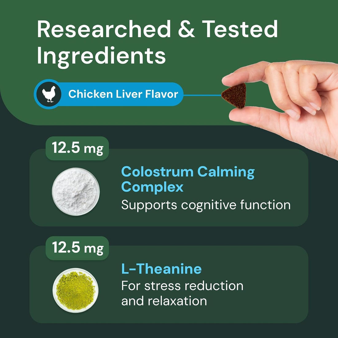 VetriScience Veterinary Strength Calm & Confident Chews, 45 Count