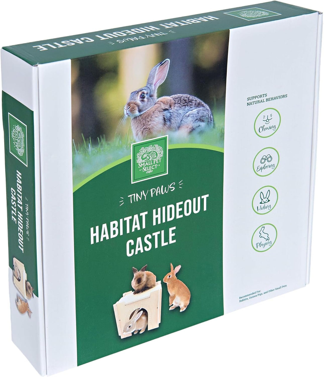 Small Pet Habitat Hideout-Tunnel, Rabbits, Guinea Pigs