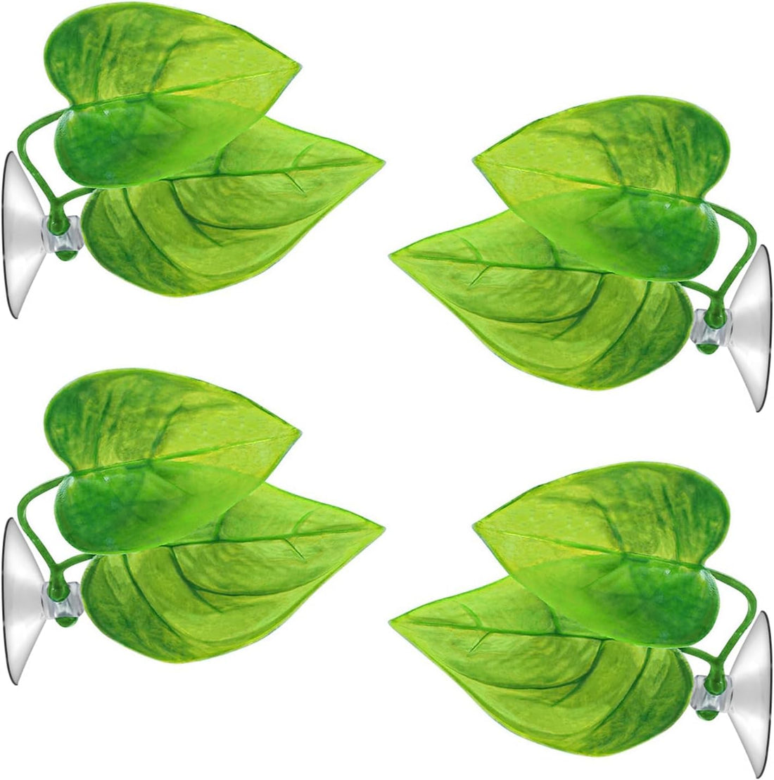 URATOT 4 Pack Betta Fish Leaf Pad Simulating The Natural Habitat