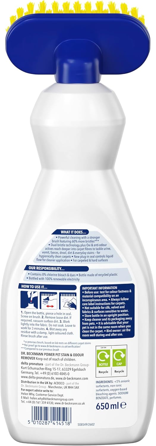 Dr. Beckmann Pet Stain & Odour Remover