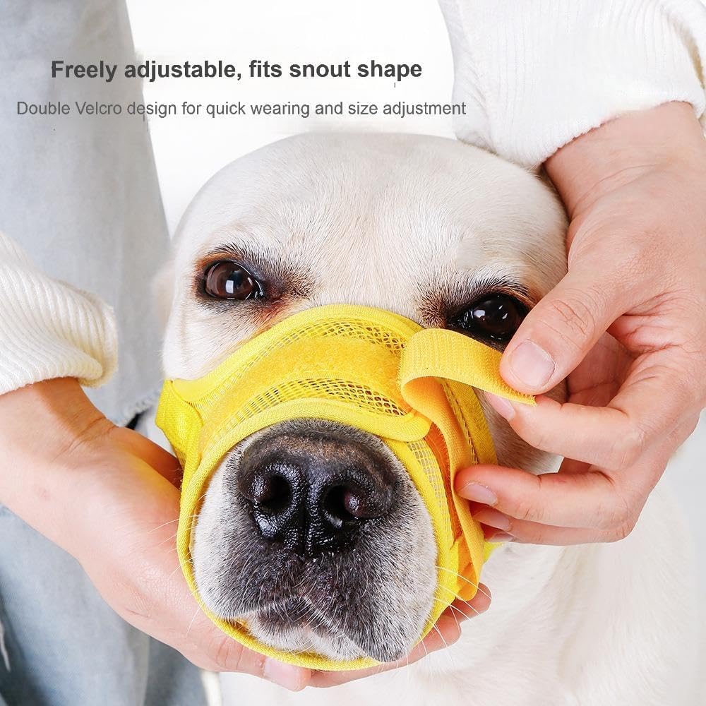 Dog Muzzle, Breathable Mesh for Grooming & Nail Care