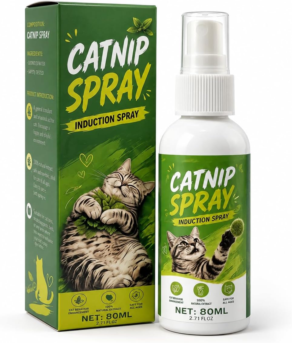 Catnip Spray for Cats – 100% Natural Catnip Spray