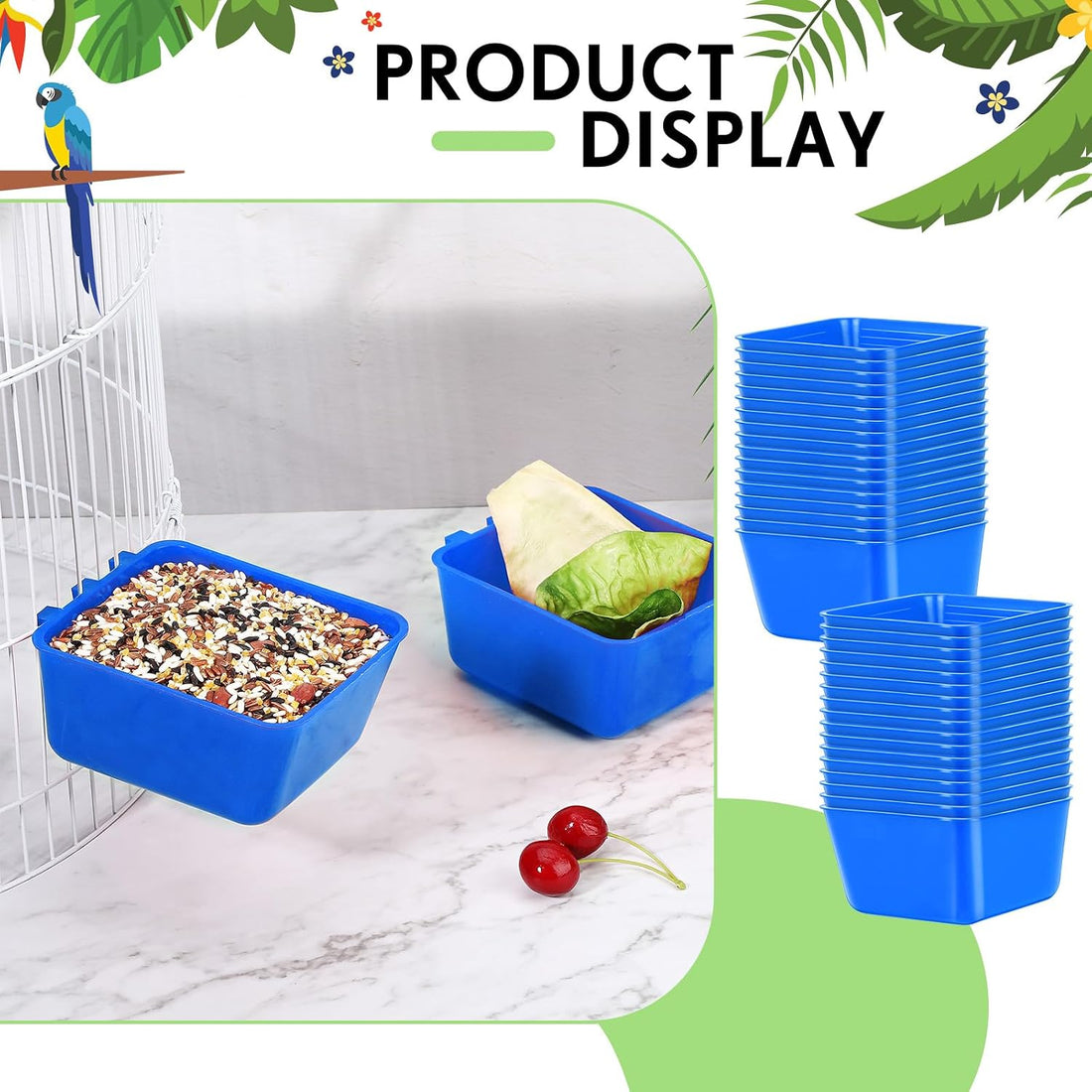 Maxdot 20 Pcs Chicken Water Feeder Cup 16 oz Large Watering Cup