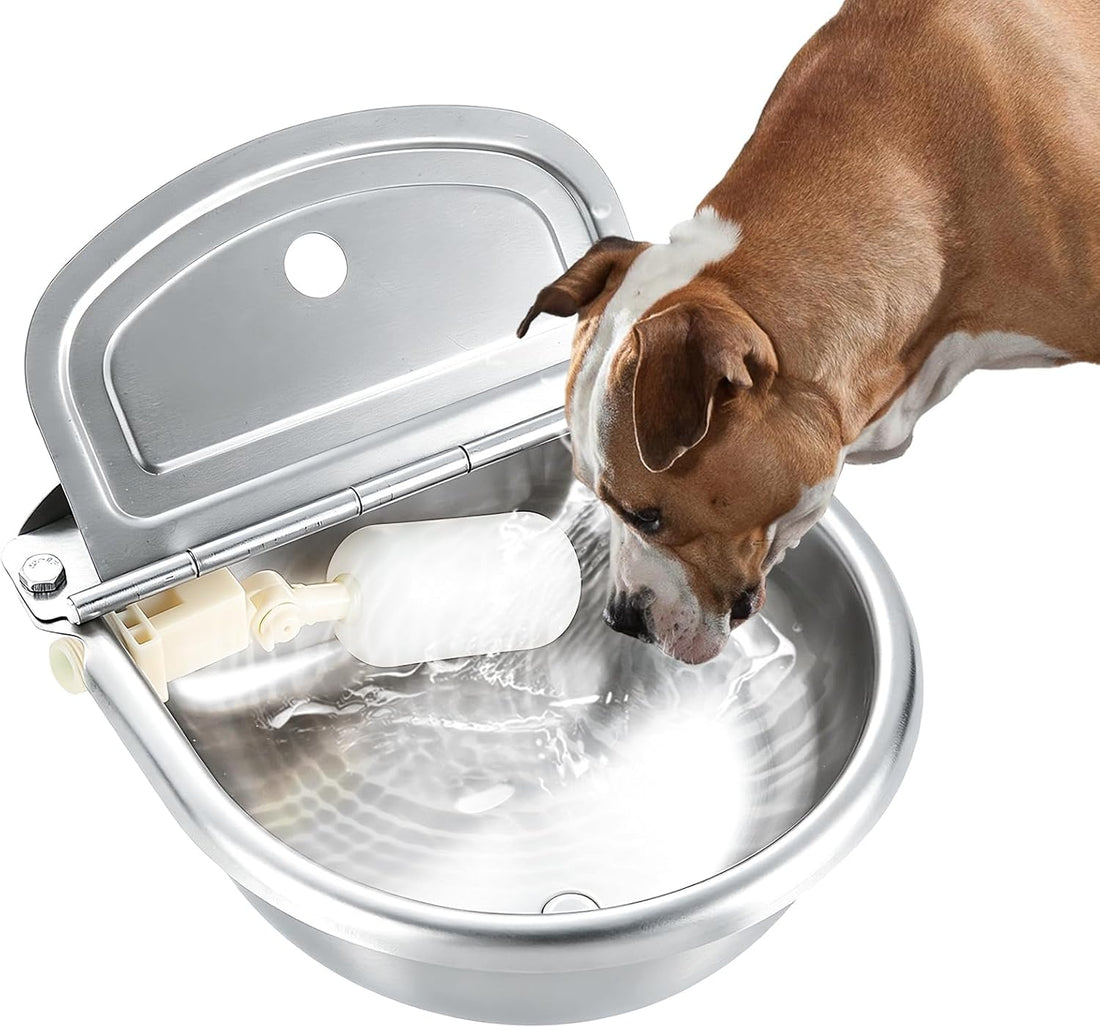 NATGAI Automatic 304 Stainless Steel Waterer Bowl