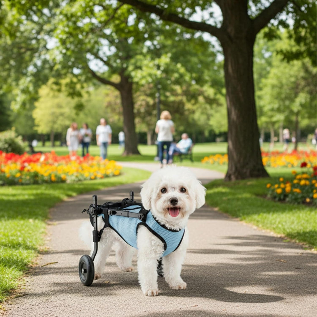 Dog Wheelchair for Back Legs - Adjustable Small Dog Wheelchair