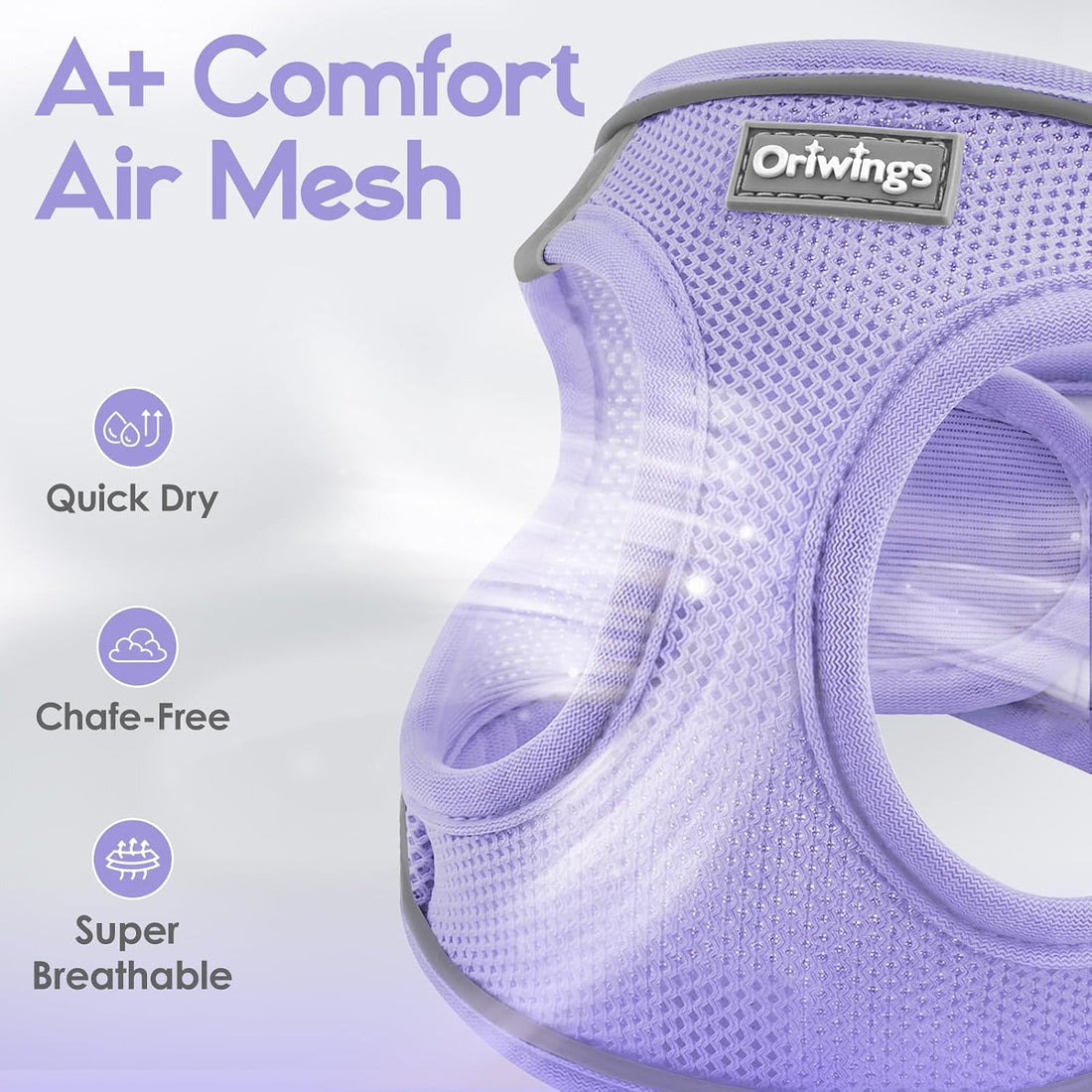 Cat Harness and Leash Set, Step-in Soft Vest