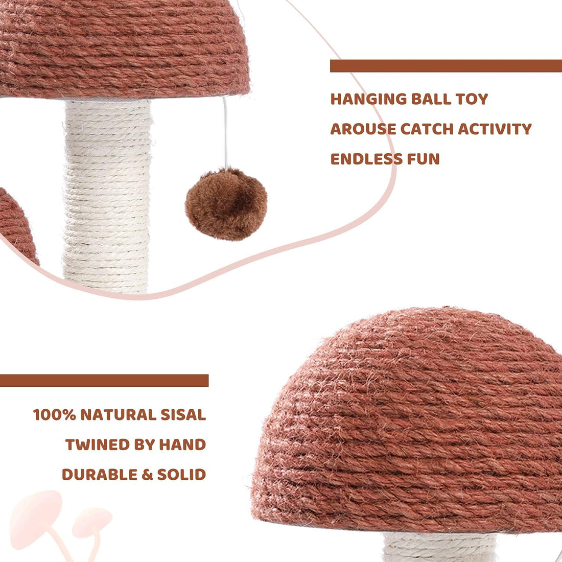 PETEPELA Cat Scratching Post
