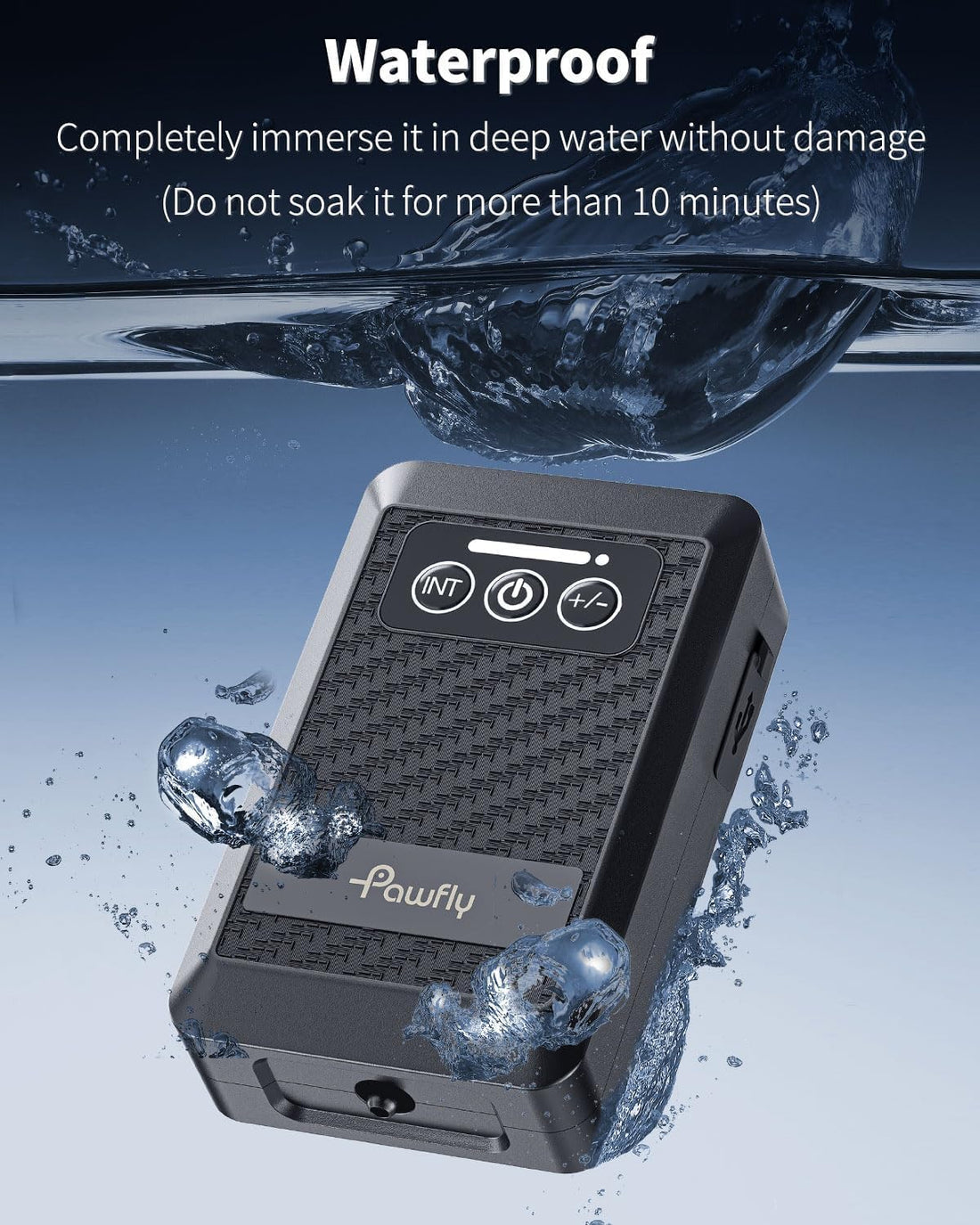 Pawfly Aquarium Lithium Battery Powered Air Pump USB Rechargeable