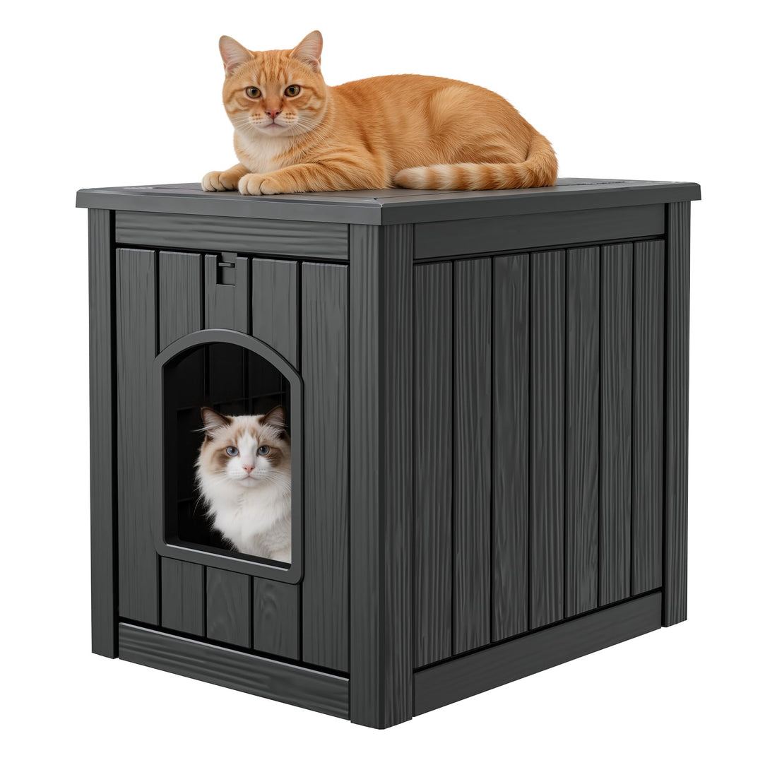 GULAIMOAO Outdoor Cat House Weatherproof