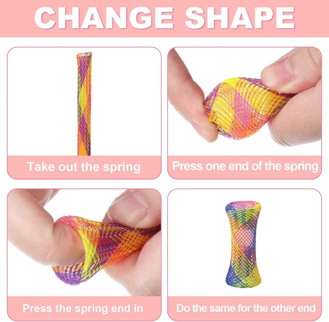 Leitee 60 Pcs Cat Spring Toys Kitten Tubes Indoor Interactive Chinese