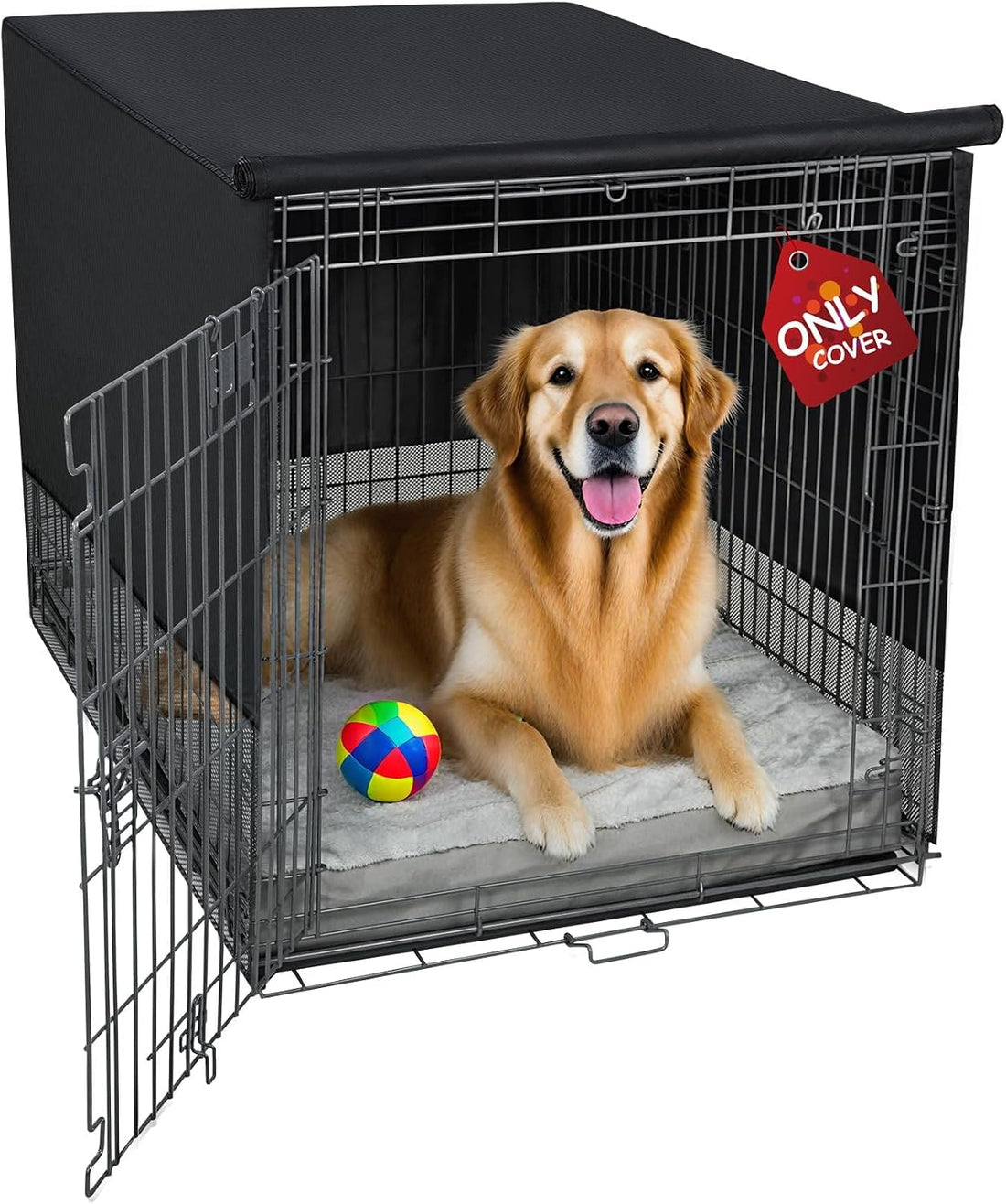 Explore Land Breathable Dog Crate Cover, 18 inches