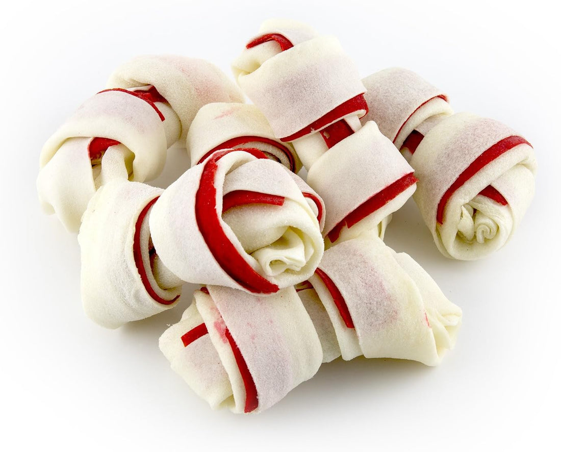 Dingo 156095 Rawhide Bones For Small Dogs, Chicken,White, 6-Count