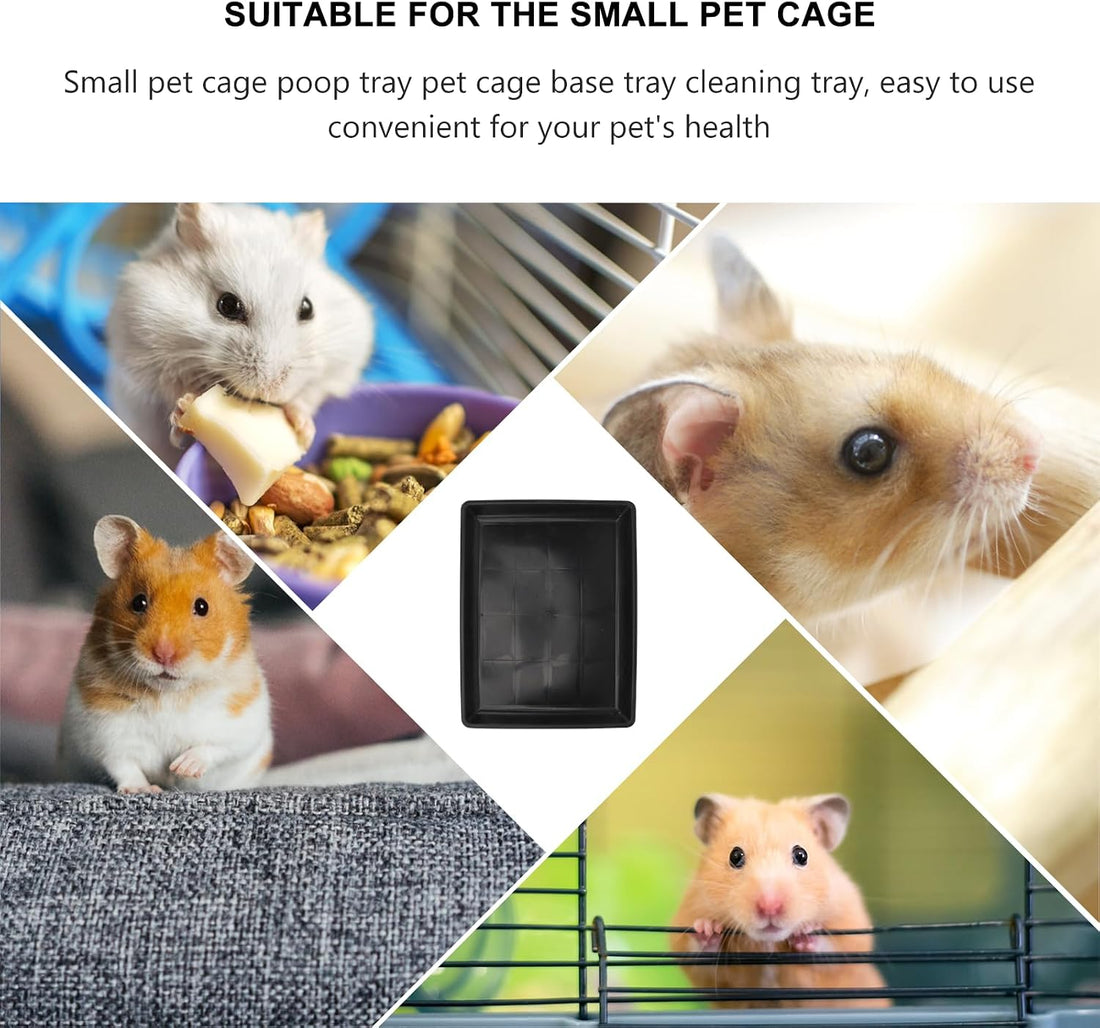Beavorty Pet Cage Tray Plastic Dog Cage Tray Replacement Pan