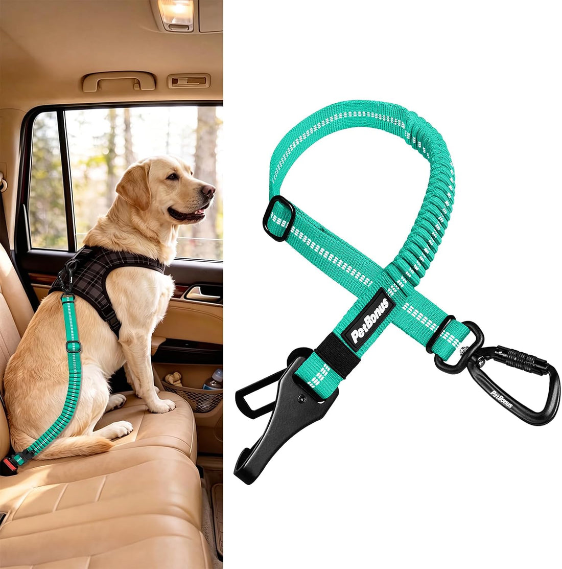 PetBonus Dog Seat Belt for Car