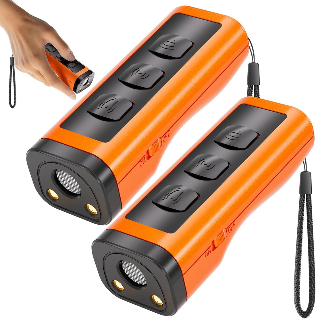 Dog Bark Deterrent Devices Rechargeable Anti-Barking Device for Dogs