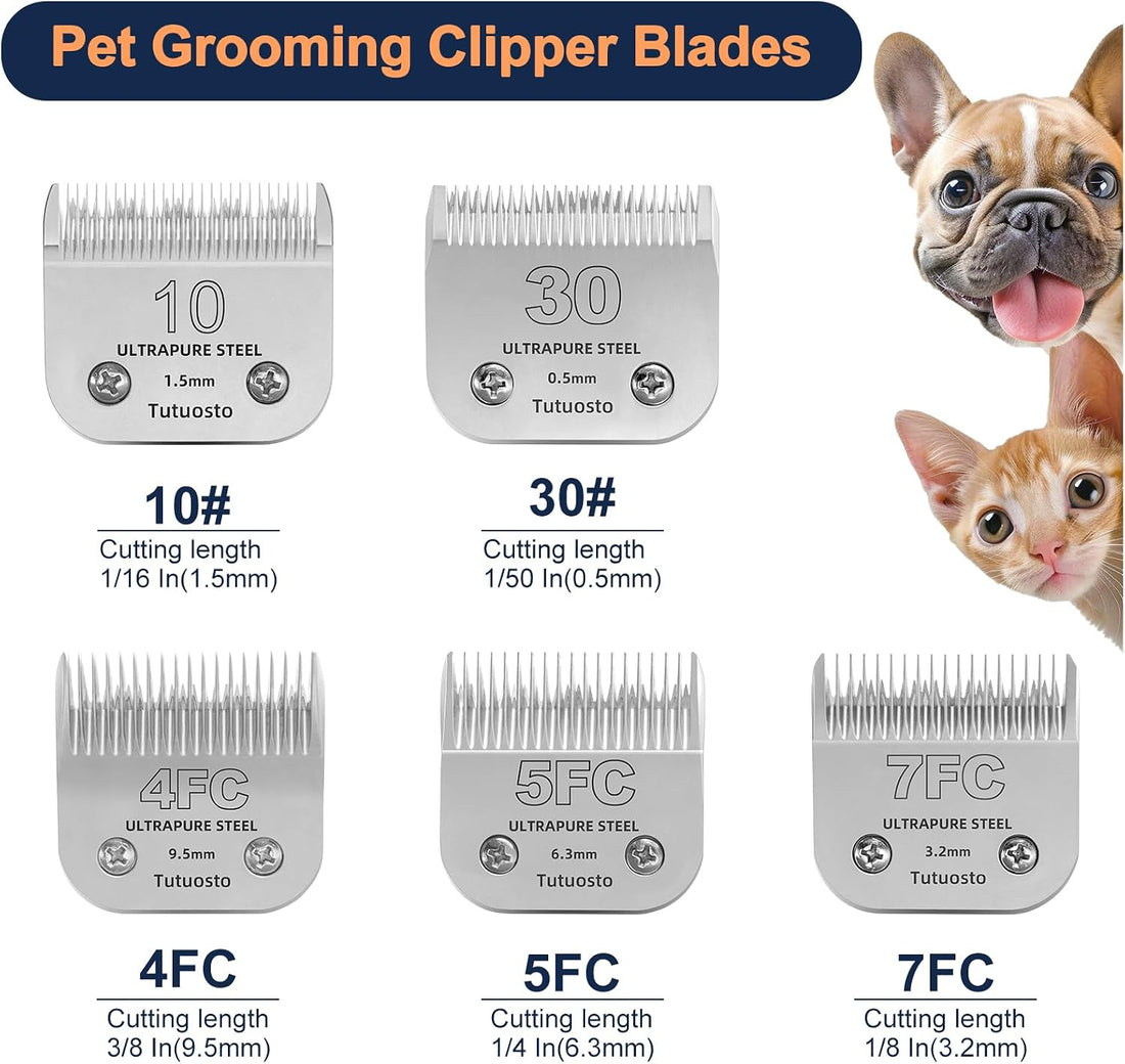 3 Pack 10 Clipper Blade Compatible with Andis