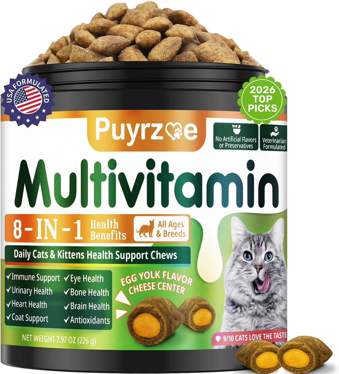 Taurine for Cats Multivitamin Chews