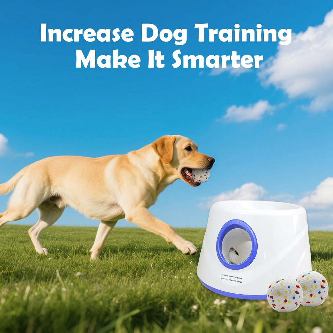 MEKAPLE Automatic Dog Ball Launcher