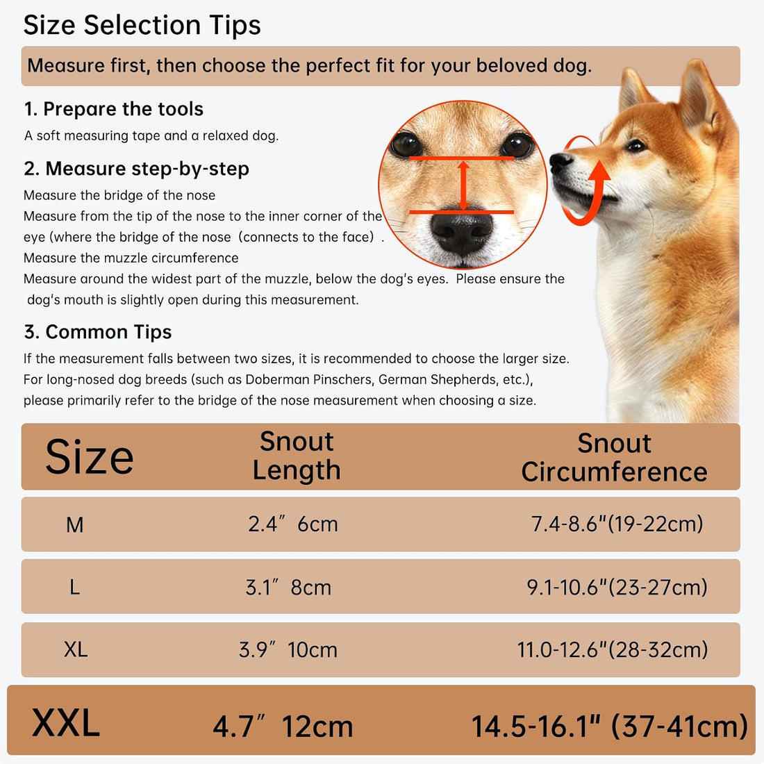 Basket Dog Muzzle: Adjustable Soft Dog Muzzles