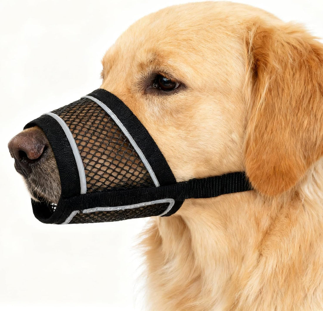 Dog Muzzle for Small Medium Large Dogs Soft Air Mesh Muzzles
