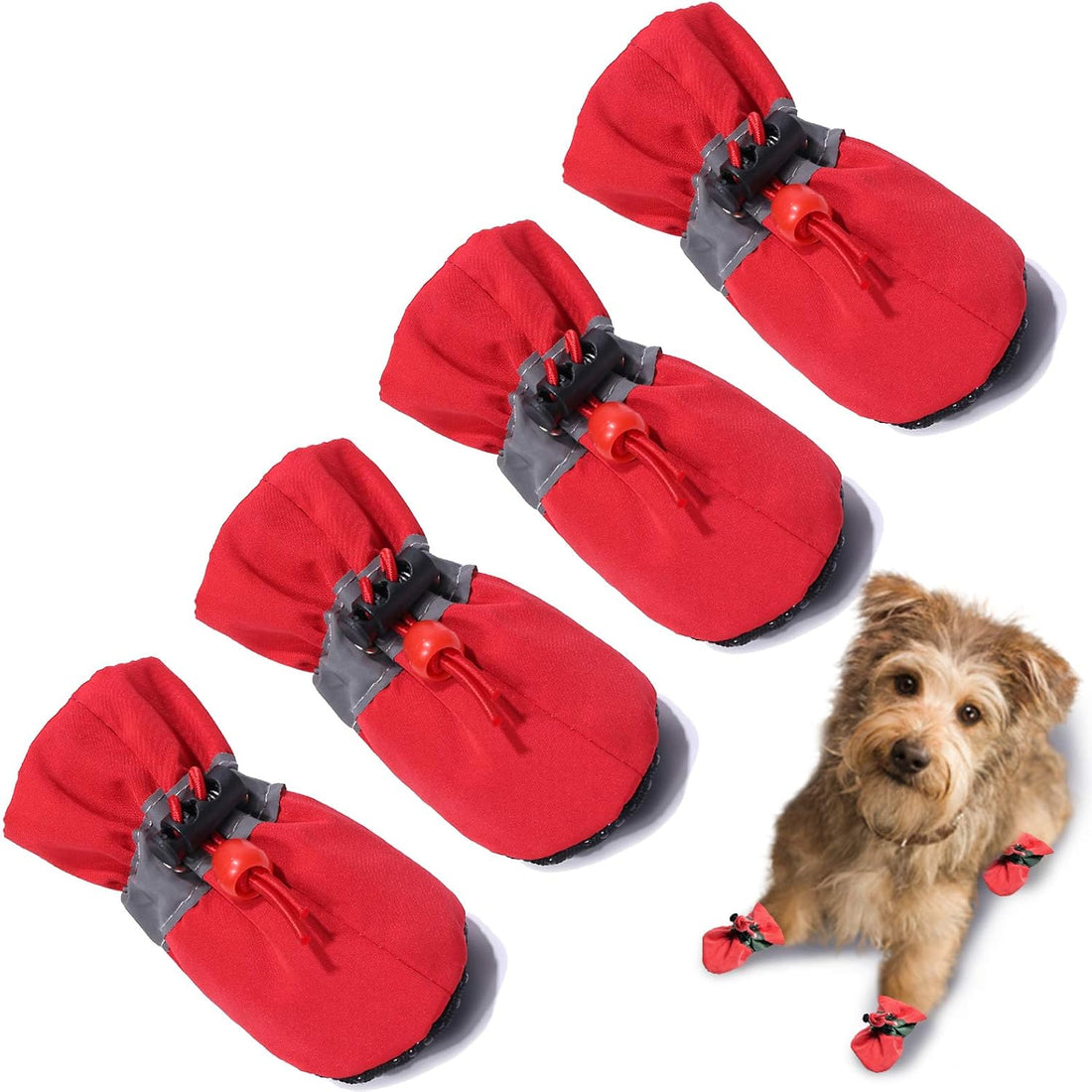 Dog Shoes for Hot Pavement, Summer Dog Boots & Paw Protector